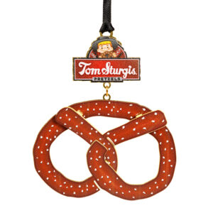 Brass Pretzel Ornament