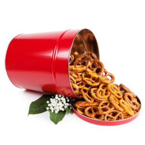 Assorted Large Pretzels - Extra Large Tin