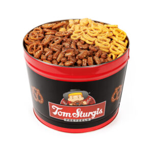 Bite Size Pretzels Assorted - Large Tin