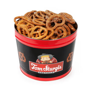 Large Pretzels Assorted - Large Tin