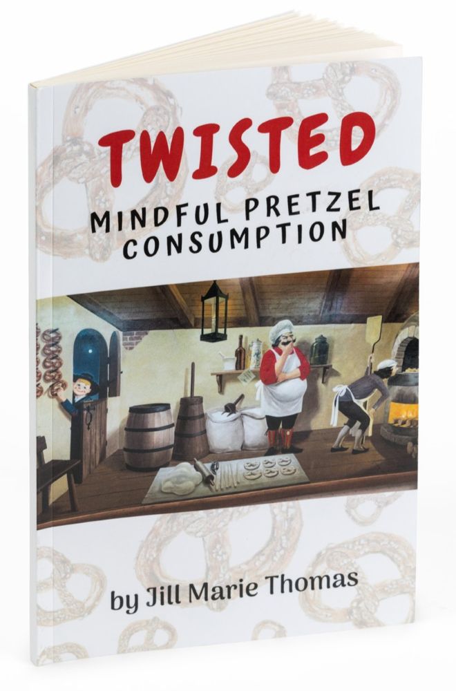 Twisted: Mindful Pretzel Consumption Book & Felt Pretzel Ornament - Image 3